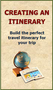 Creating an Itinerary